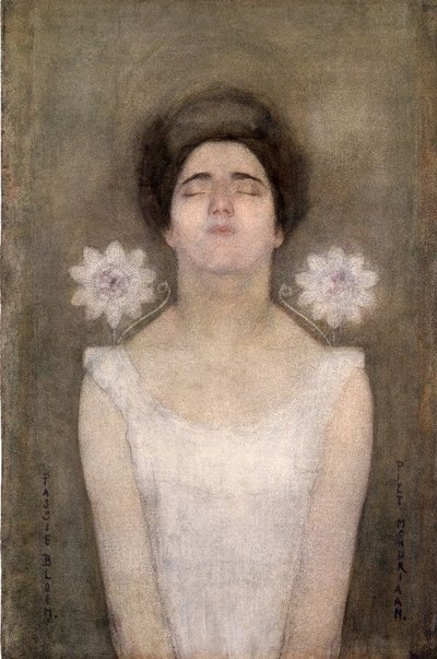 Passionflower by Piet Mondrian